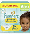 Pampers Premium Protection Windeln Gr.6, Monatsbox, 13+kg
